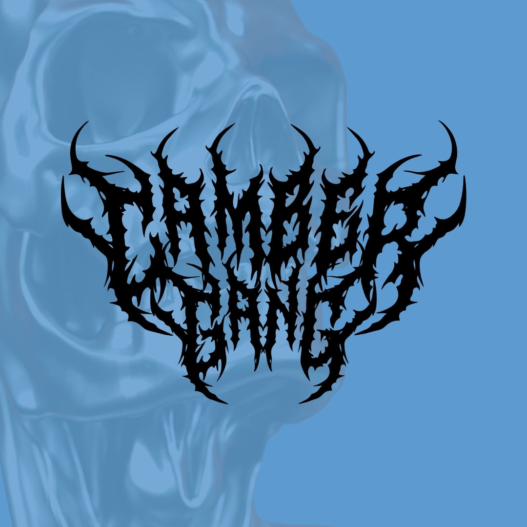 Heavy Metal Font Camber Gang Vinyl Decal