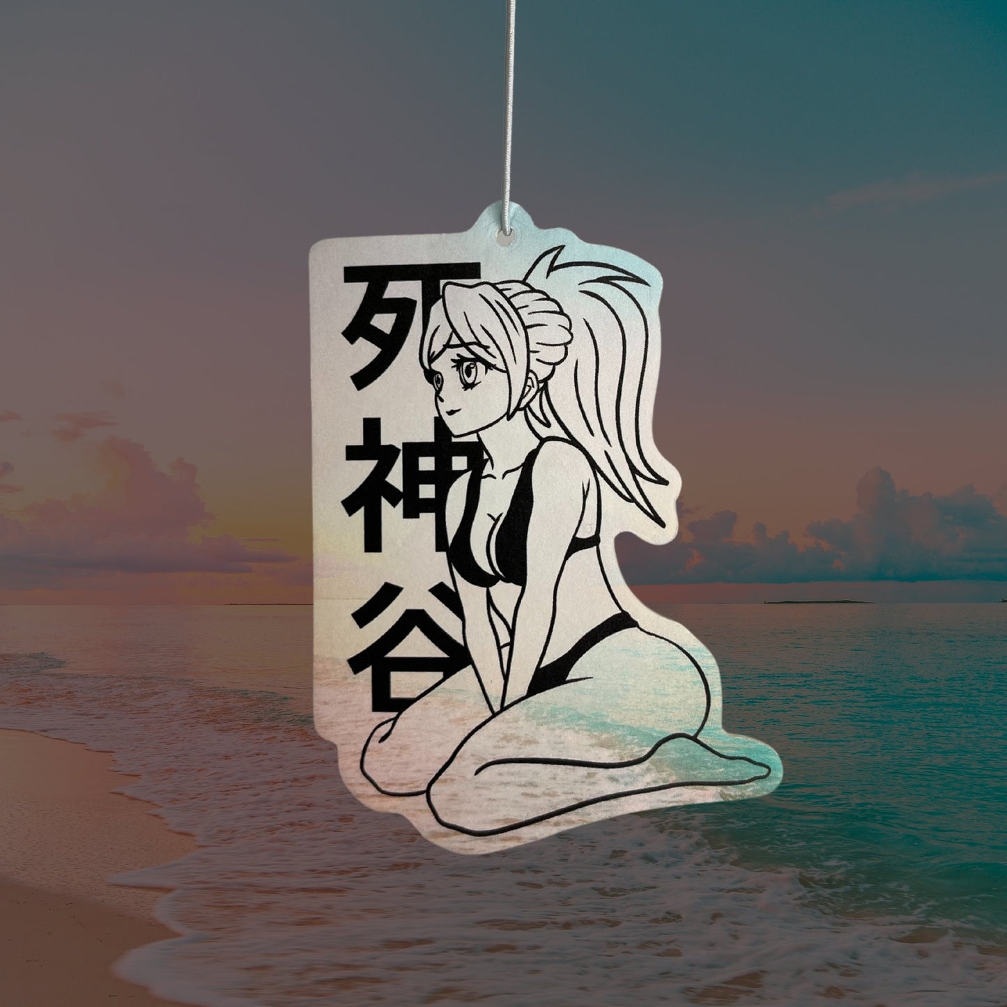 Anime Bikini Babe Car Air Freshener