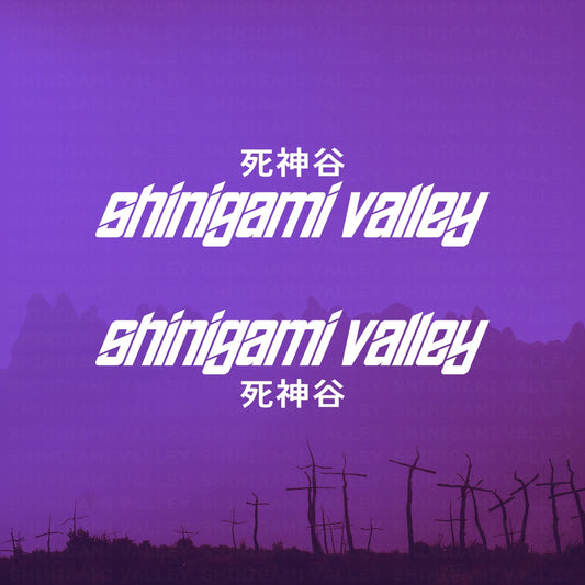 Shinigami Valley Banner (Design 1) Transfer Car Vinyl Decal