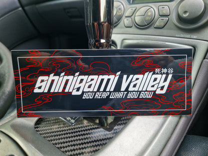 You Reap What You Sow (Red) Slap Sticker