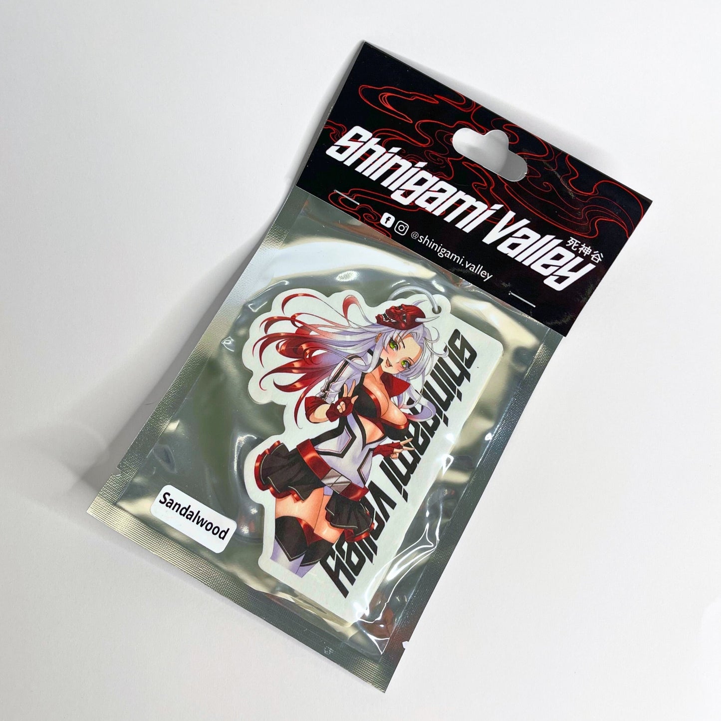 Anime Race Girl Car Air Freshener (Shinigami Valley)